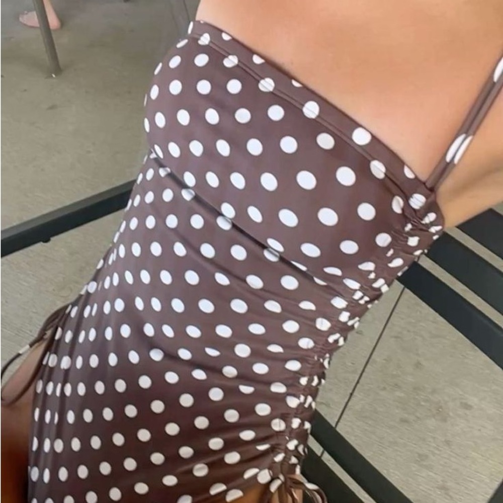 Wild Fable Polka Dot One Piece Swimsuit